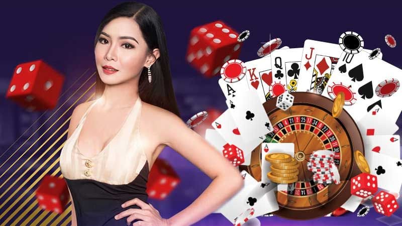 Dealer Bandar Poker di studio multi-kamera pen4d